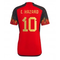 Echipament fotbal Belgia Eden Hazard #10 Tricou Acasa Mondial 2022 maneca scurta